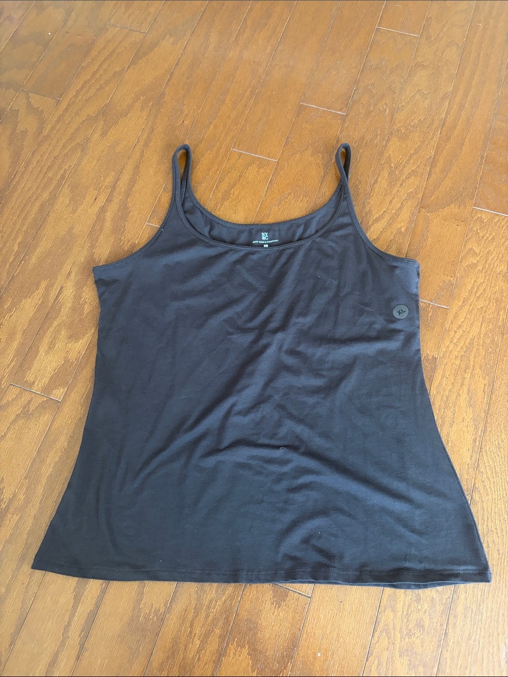 New York & Company Brown Camisole Tank Top